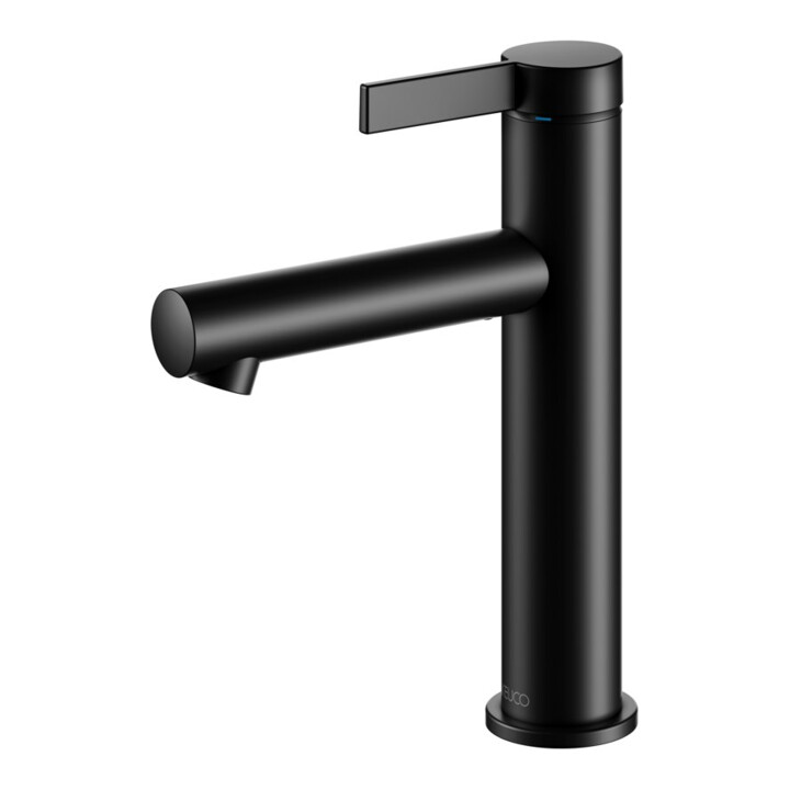 Keuco Waschtisch-Einhebelmischer 130 IXMO Pure A 125mm, o. Abl-Garnitur, Ros. rd, sw m