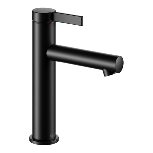 Keuco Waschtisch-Einhebelmischer 130 IXMO Pure A 125mm, o. Abl-Garnitur, Ros. rd, sw m