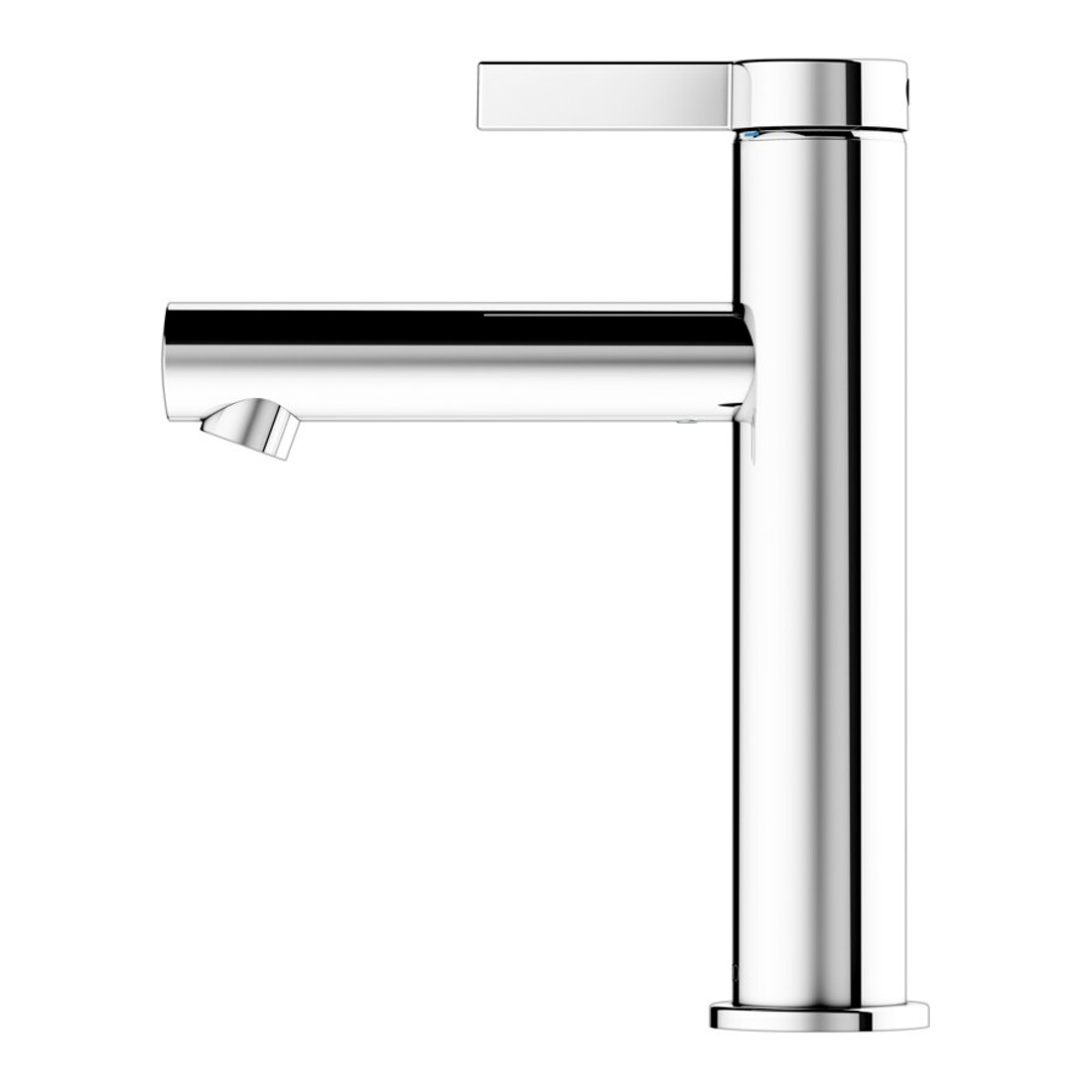 Keuco Waschtisch-Einhebelmischer 130 IXMO Pure A 125mm, o ALG, Ros. rd, verchromt