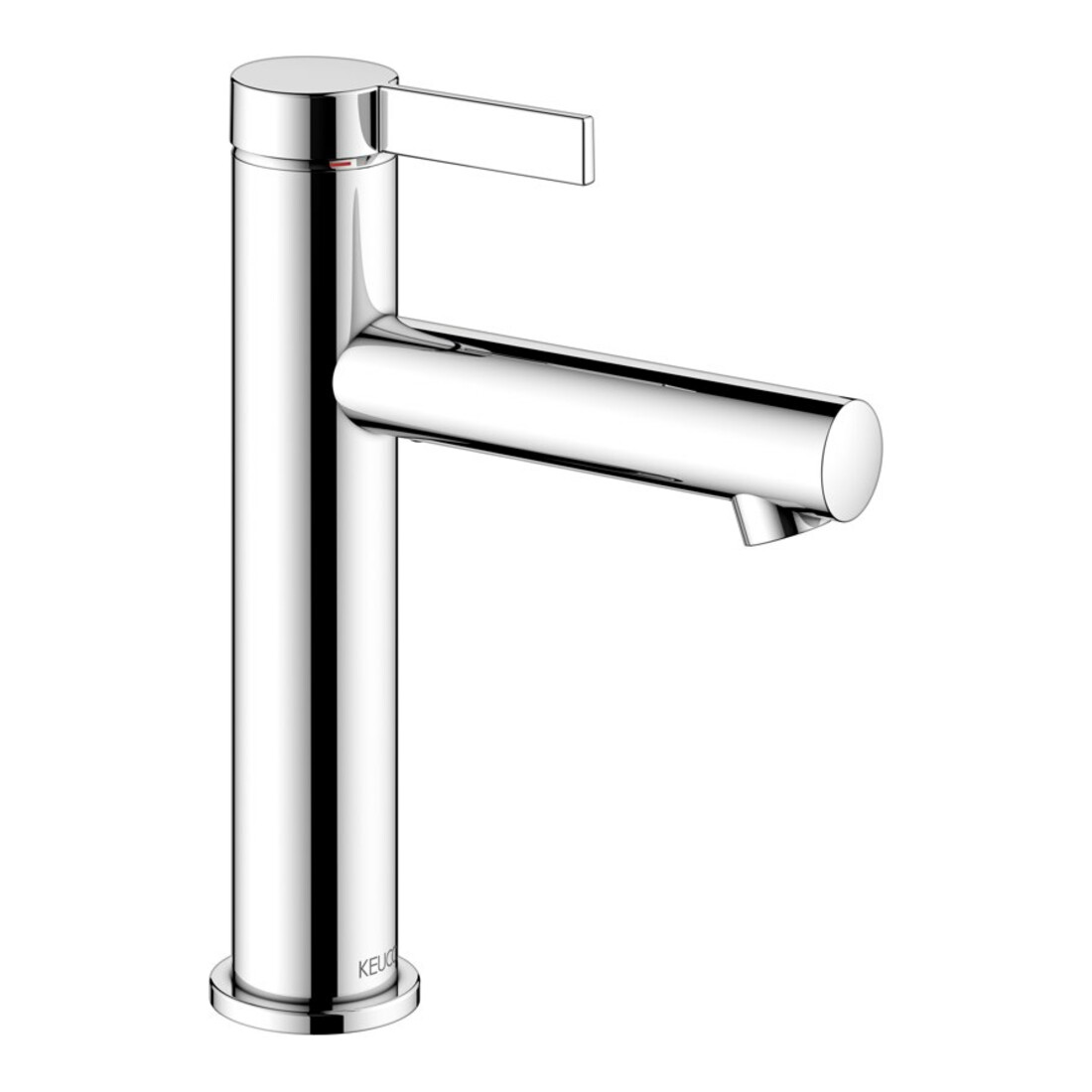 Keuco Waschtisch-Einhebelmischer 130 IXMO Pure A 125mm, o ALG, Ros. rd, verchromt