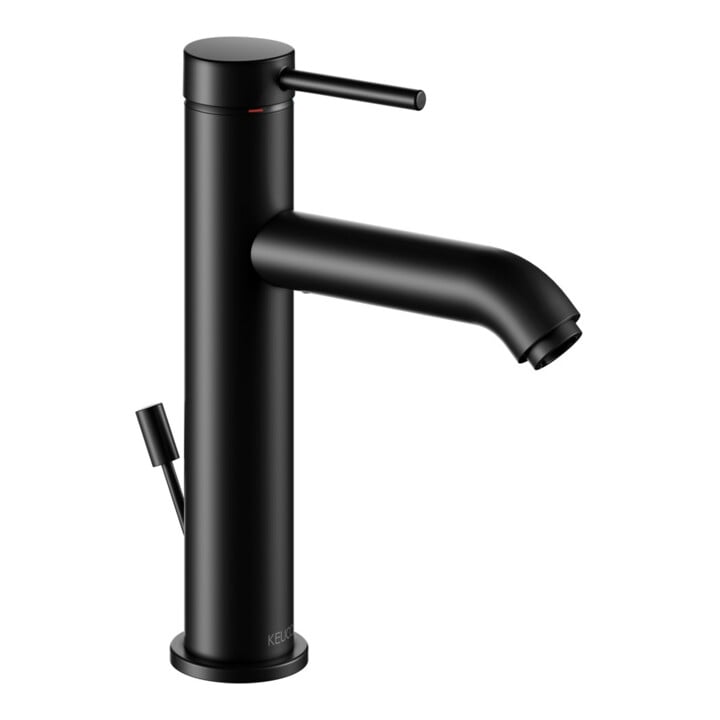 Keuco Waschtisch-Einhebelmischer 130 IXMO Soft A 129mm, m Abl-Garnitur, Ros. rd, sw m
