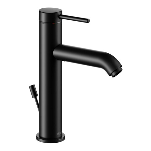 Keuco Waschtisch-Einhebelmischer 130 IXMO Soft A 129mm, m Abl-Garnitur, Ros. rd, sw m