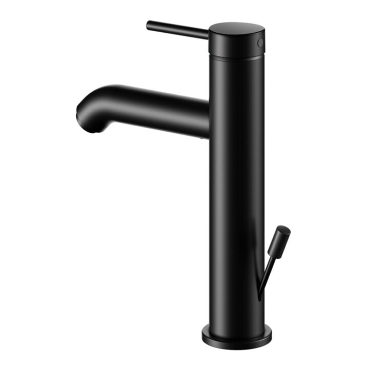 Keuco Waschtisch-Einhebelmischer 130 IXMO Soft A 129mm, m Abl-Garnitur, Ros. rd, sw m