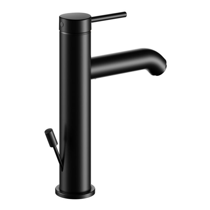 Keuco Waschtisch-Einhebelmischer 130 IXMO Soft A 129mm, m Abl-Garnitur, Ros. rd, sw m