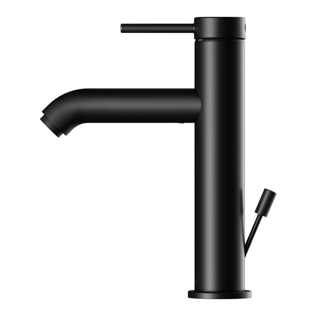 Keuco Waschtisch-Einhebelmischer 130 IXMO Soft A 129mm, m Abl-Garnitur, Ros. rd, sw m