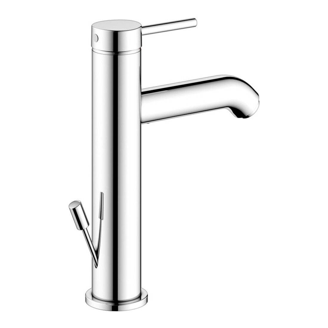Keuco Waschtisch-Einhebelmischer 130 IXMO Soft A 129mm, m ALG, Ros. rd, verchromt