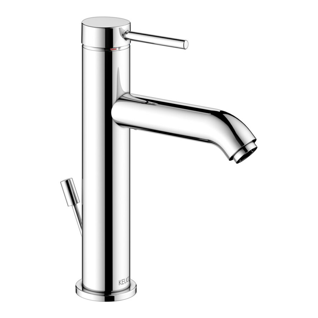Keuco Waschtisch-Einhebelmischer 130 IXMO Soft A 129mm, m ALG, Ros. rd, verchromt