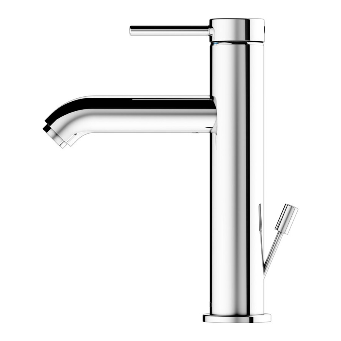 Keuco Waschtisch-Einhebelmischer 130 IXMO Soft A 129mm, m ALG, Ros. rd, verchromt