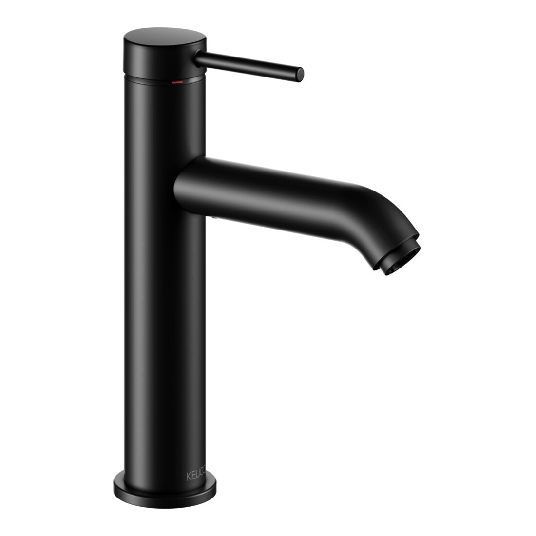 Keuco Waschtisch-Einhebelmischer 130 IXMO Soft A 129mm, o. Abl-Garnitur, Ros. rd, sw m