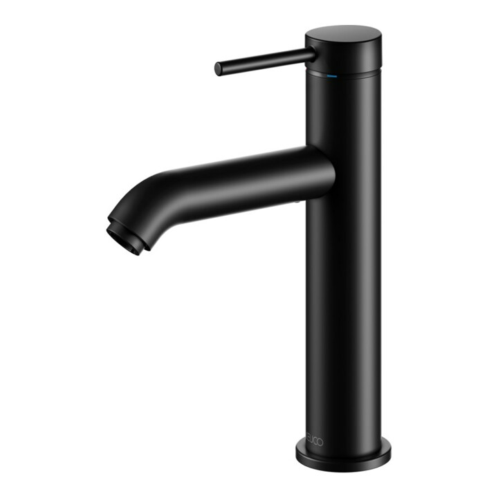 Keuco Waschtisch-Einhebelmischer 130 IXMO Soft A 129mm, o. Abl-Garnitur, Ros. rd, sw m
