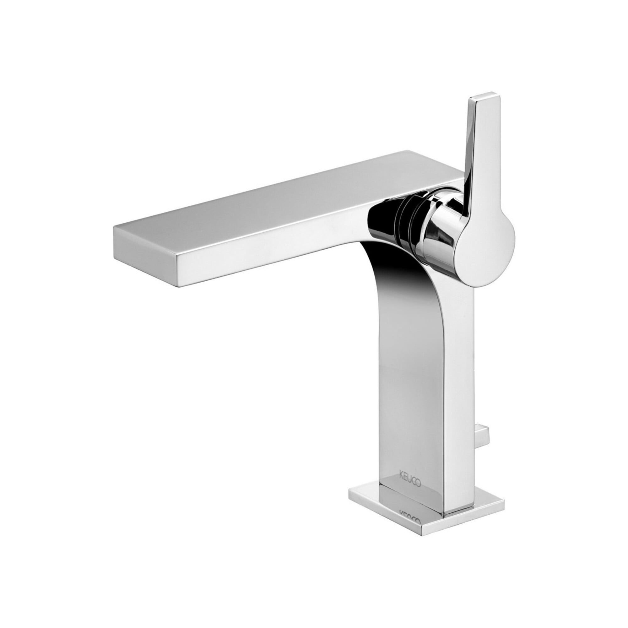 Keuco Waschtisch-Einhebelmischer 150 Edition 11 Ausl. 136mm, m Abl.garn, bron gebürstet
