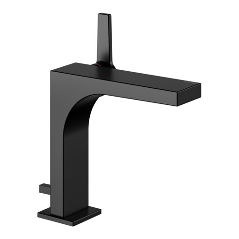 Keuco Waschtisch-Einhebelmischer 150 Edition 11 Ausl. 136mm, m Abl.garn, schwarz matt