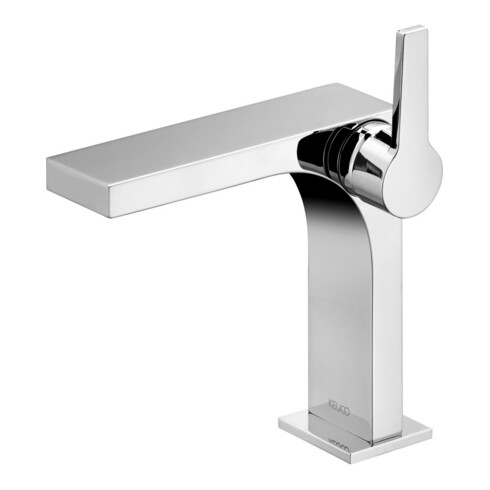 Keuco Waschtisch-Einhebelmischer 150 Edition 11 Ausl. 136mm, o. Abl.garn, bron gebürstet