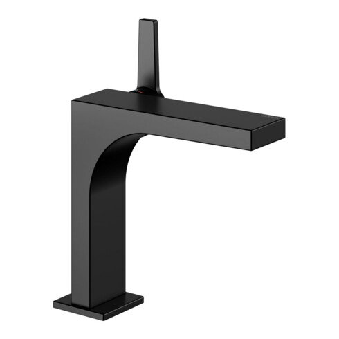 Keuco Waschtisch-Einhebelmischer 150 Edition 11 Ausl. 136mm, o. Abl.garn, schwarz matt