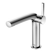 Keuco Waschtisch-Einhebelmischer 150 Edition 400 Ausl. 153mm, m Abl.garn, SW-chrom geb.