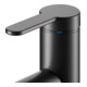 Keuco Waschtisch-Einhebelmischer 210 IXMO Flat Ausl. 159mm, o. Abl.garn, schwarz matt