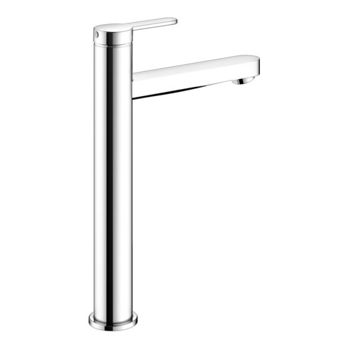 Keuco Waschtisch-Einhebelmischer 210 IXMO Flat Ausl. 159mm, o. Abl.garn, verchromt