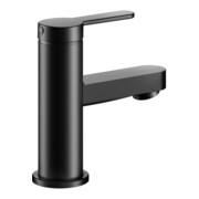 Keuco Waschtisch-Einhebelmischer 60 IXMO Flat Ausl. 89mm, o. Abl.garn, schwarz matt-2