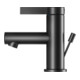 Keuco Waschtisch-Einhebelmischer 60 IXMO Pure Ausl. 90mm, m Abl-Garnitur, schwarz matt-2