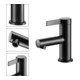 Keuco Waschtisch-Einhebelmischer 60 IXMO Pure Ausl. 90mm, o. Abl-Garnitur, sw matt-2
