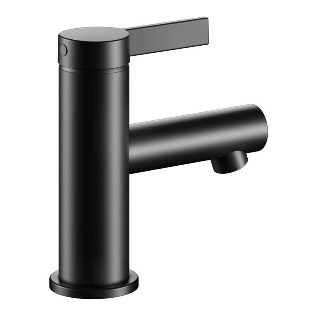 Keuco Waschtisch-Einhebelmischer 60 IXMO Pure Ausl. 90mm, o. Abl-Garnitur, sw matt