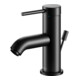 Keuco Waschtisch-Einhebelmischer 60 IXMO Soft Ausl. 94mm, m Abl-Garnitur, schwarz matt-1