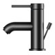 Keuco Waschtisch-Einhebelmischer 60 IXMO Soft Ausl. 94mm, m Abl-Garnitur, schwarz matt-5