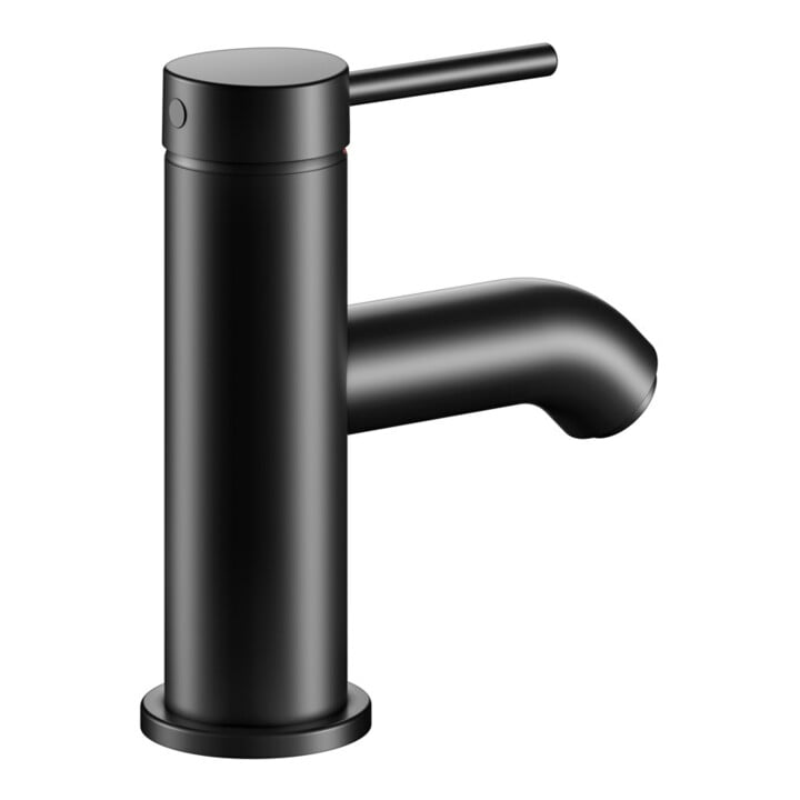 Keuco Waschtisch-Einhebelmischer 60 IXMO Soft Ausl. 94mm, o. Abl-Garnitur, sw matt