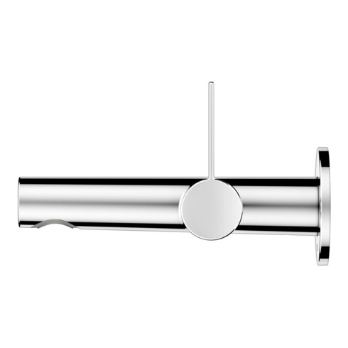Keuco Waschtisch-Einhebelmischer IXMO Ausl. 187mm, vc, Wandmont., rd Rosette