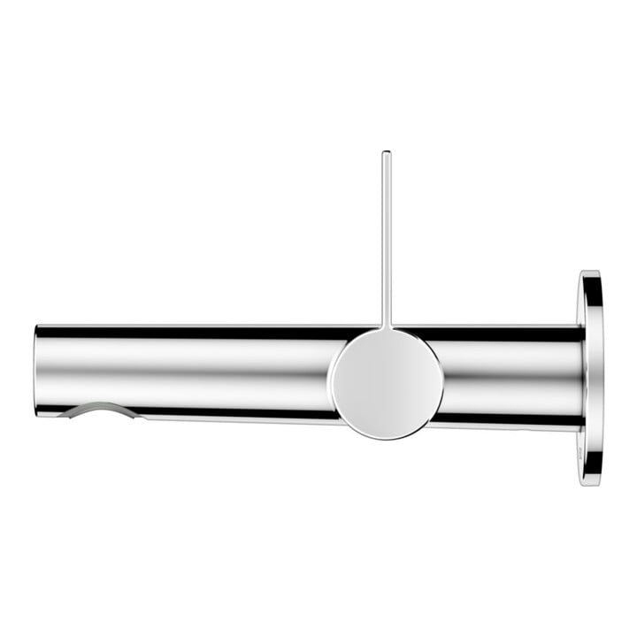 Keuco Waschtisch-Einhebelmischer IXMO Ausl. 187mm, vc, Wandmont., rd Rosette