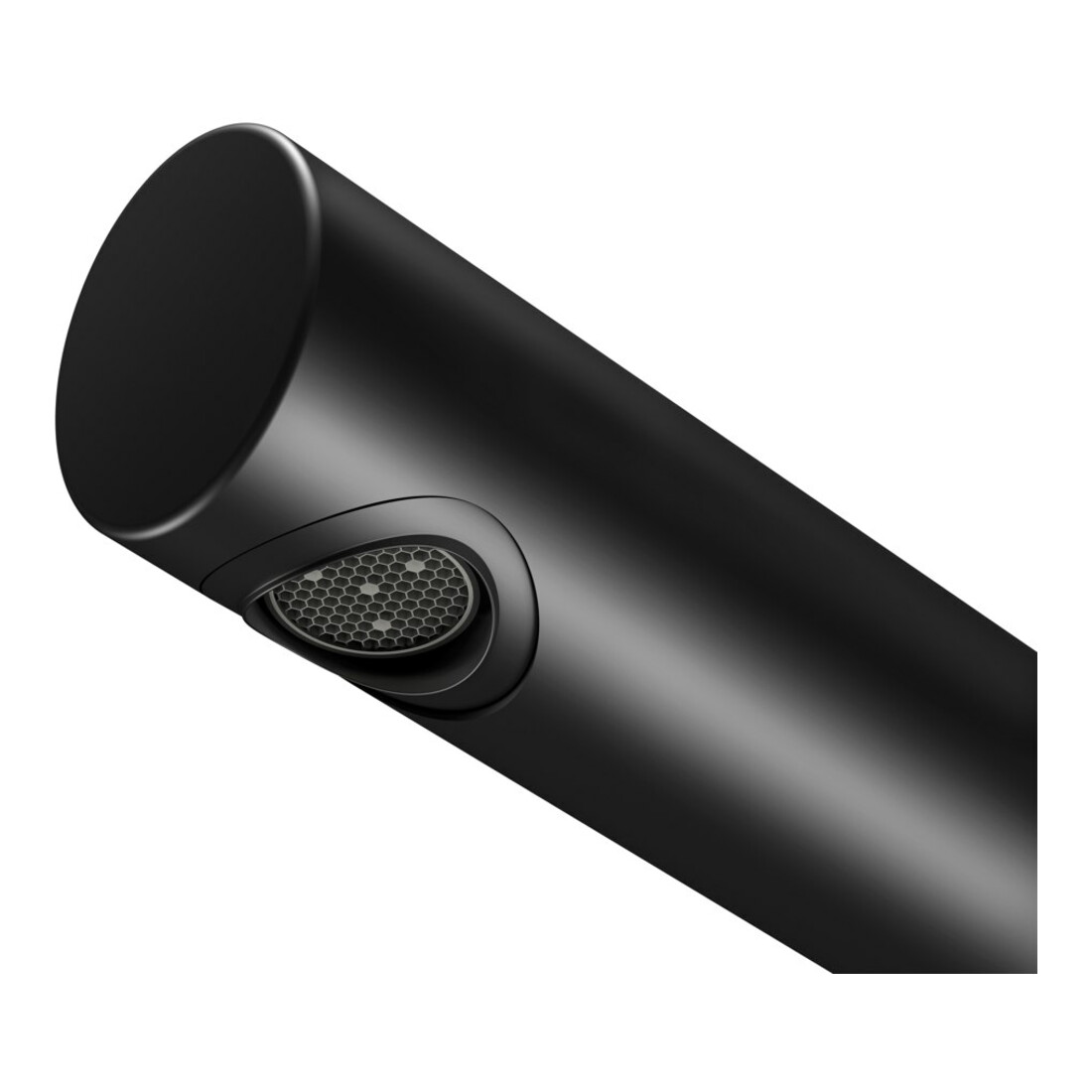 Keuco Waschtisch-Einhebelmischer IXMO Ausl. 219mm, sw ma, Wandmont., rd Ros.