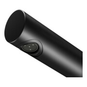Keuco Waschtisch-Einhebelmischer IXMO Ausl. 219mm, sw ma, Wandmont., rd Ros.-4