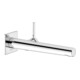 Keuco Waschtisch-Einhebelmischer IXMO Ausl. 265mm, vc, Wandmont., eck Rosette-1