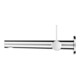 Keuco Waschtisch-Einhebelmischer IXMO Pure Ausl. 243mm, verchromt, Wandmont., rd Ros.