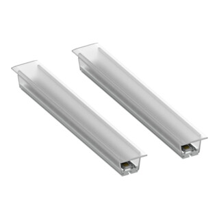 Keuco Waschtisch-Leuchte, einf. Ersatzt.Spanplattenschraube 90105 2x 3000K 145/157x21,9x16,7mm