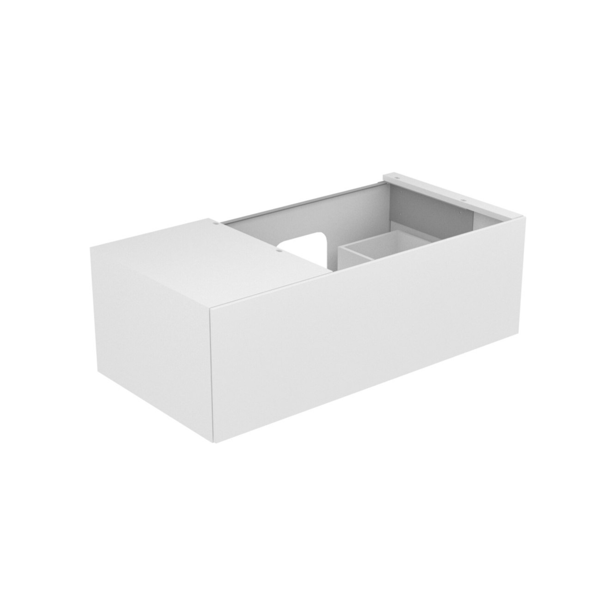 Keuco Waschtischunterschrank Edition 11 105x35x53,5cm, m LED, Fur. Ei he