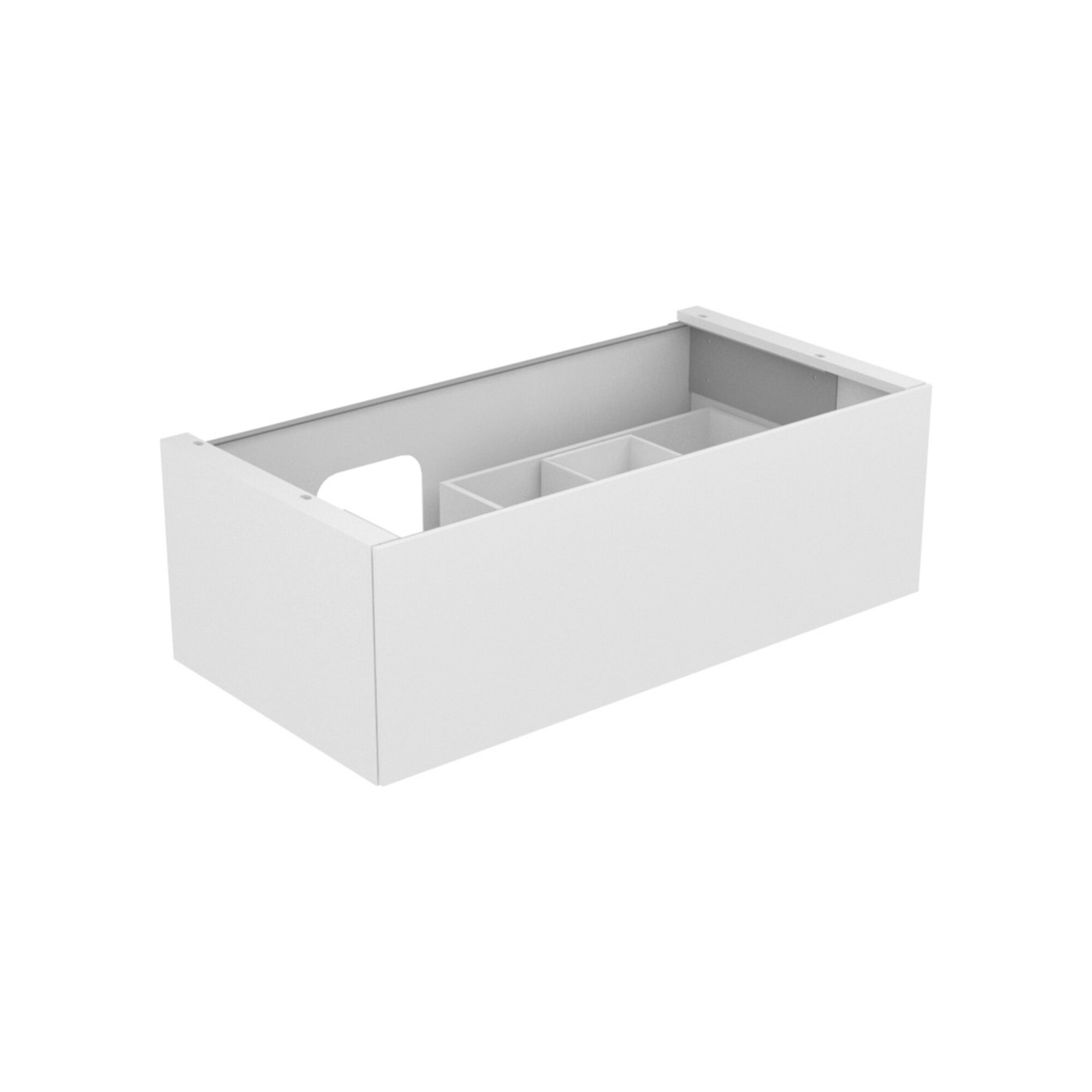 Keuco Waschtischunterschrank Edition 11 105x35x53,5cm, Strukturlack Anthrazit