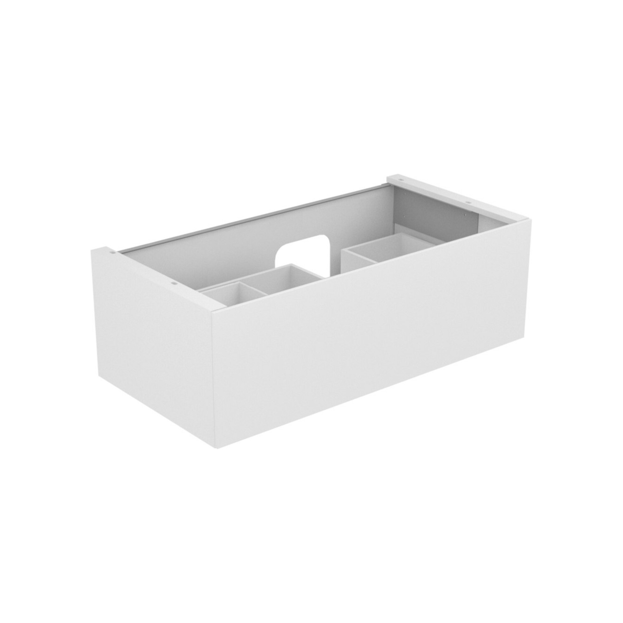 Keuco Waschtischunterschrank Edition 11 105x35x53,5cm, Strukturlack Anthrazit