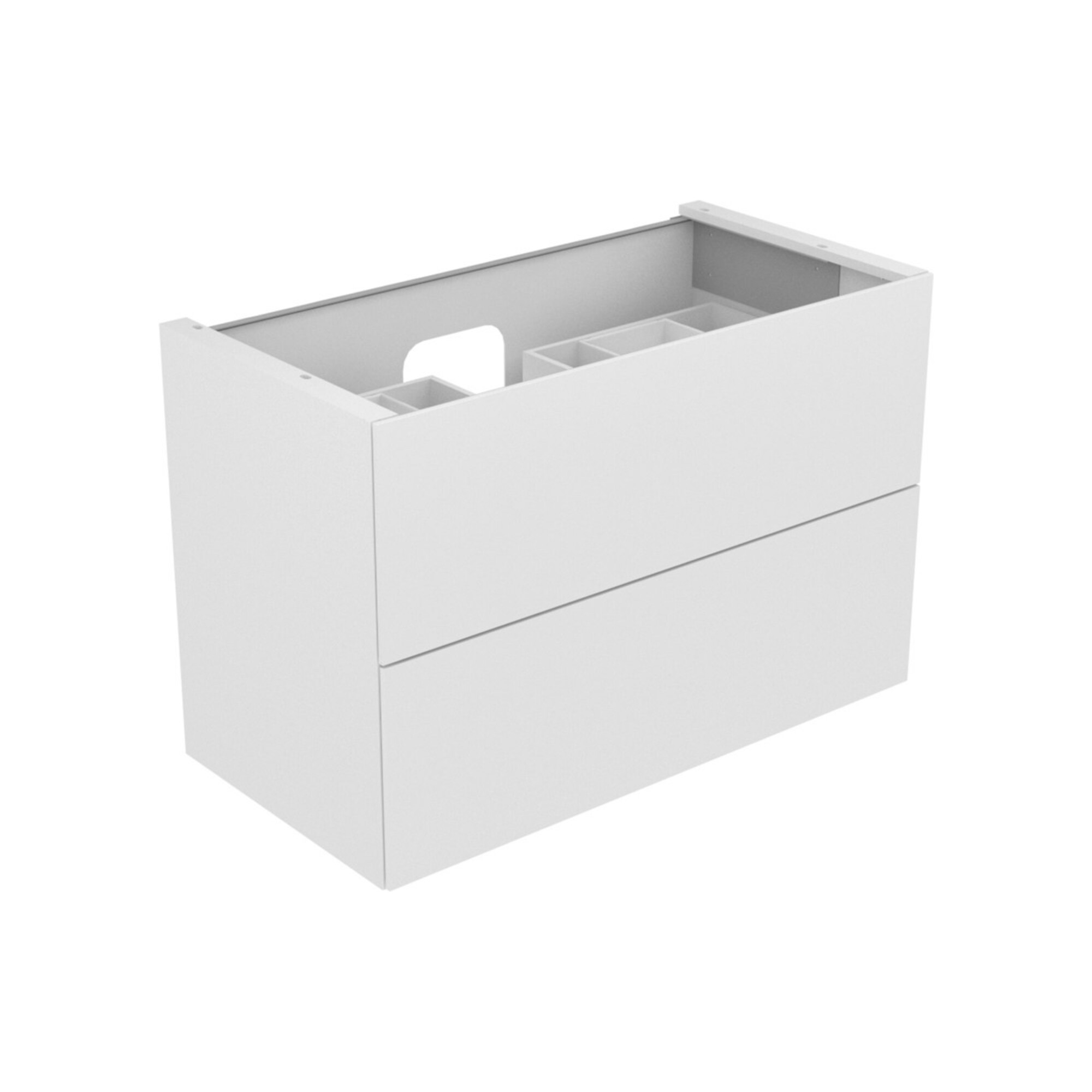 Keuco Waschtischunterschrank Edition 11 105x70x53,5cm, Strukturlack Weiß