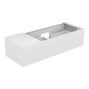 Keuco Waschtischunterschrank Edition 11 140x35x53,5cm, Strukturlack Trüffel