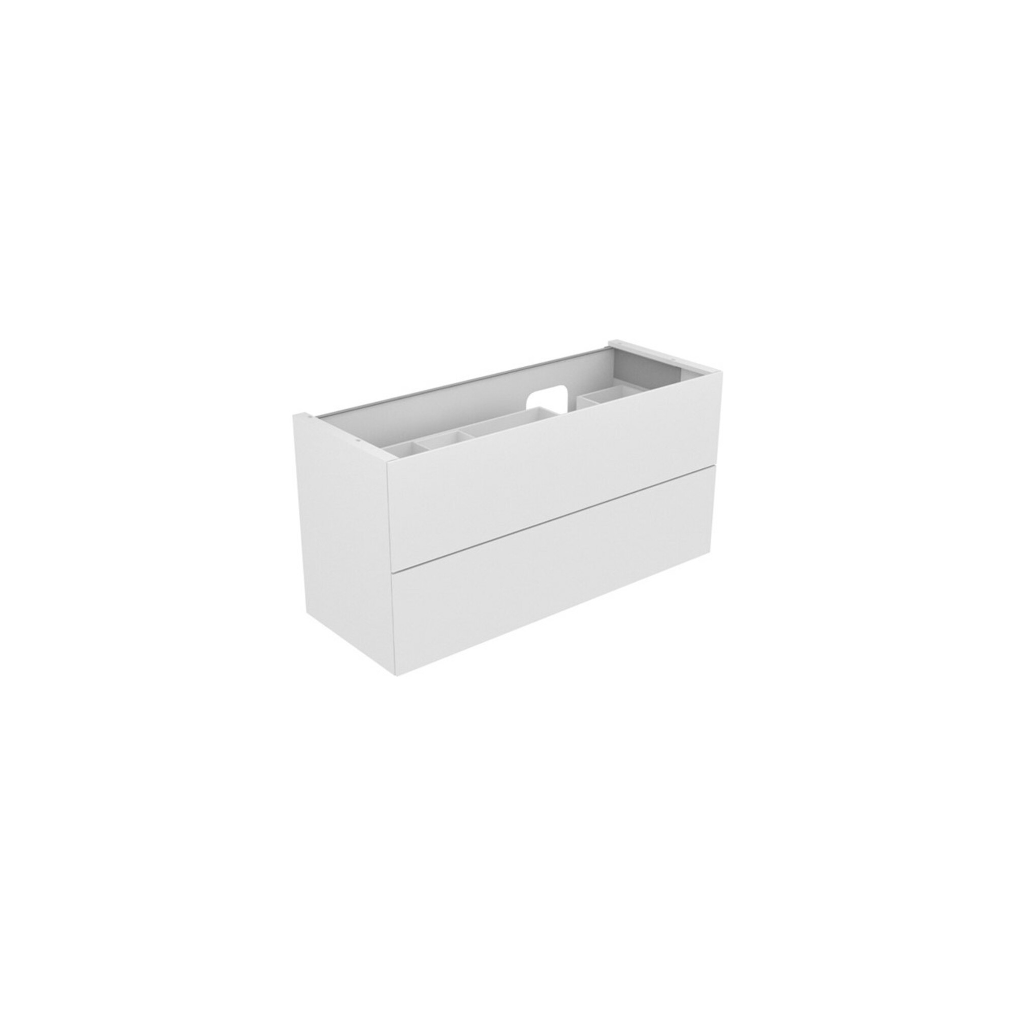 Keuco Waschtischunterschrank Edition 11 140x70x53,5cm, Strukturlack Weiß