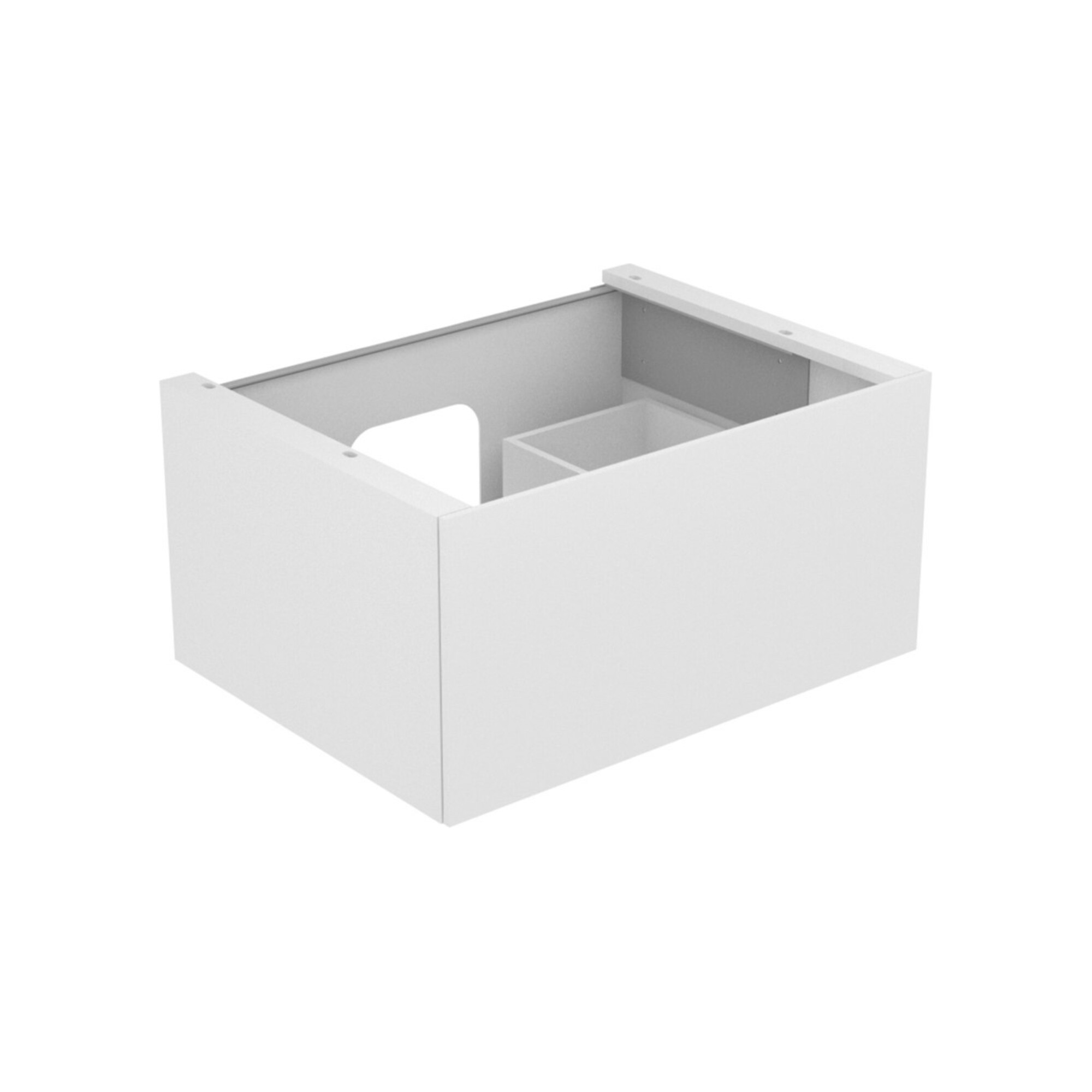 Keuco Waschtischunterschrank Edition 11 70x35x53,5cm, Lack Hochglanz Weiß