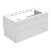 Keuco Waschtischunterschrank Edition 400 105x54,6x53,5cm, 2 AZ, m L, f 2 WT, ant/