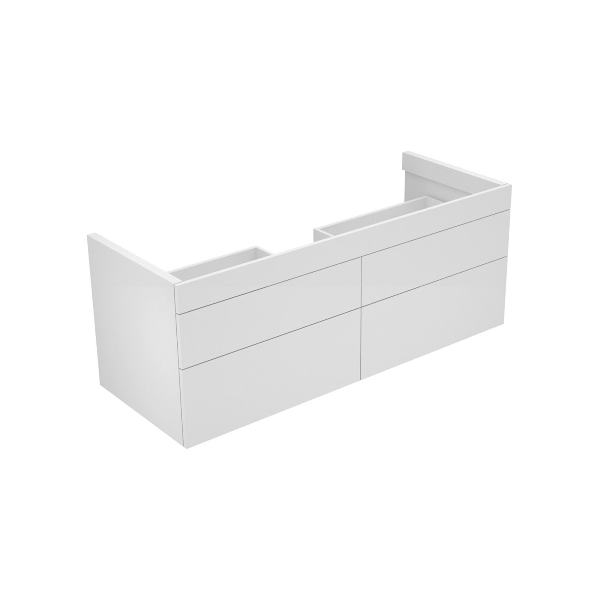Keuco Waschtischunterschrank Edition 400 140x54,6x53,5cm, 4 Ausz., anthr./anthr.