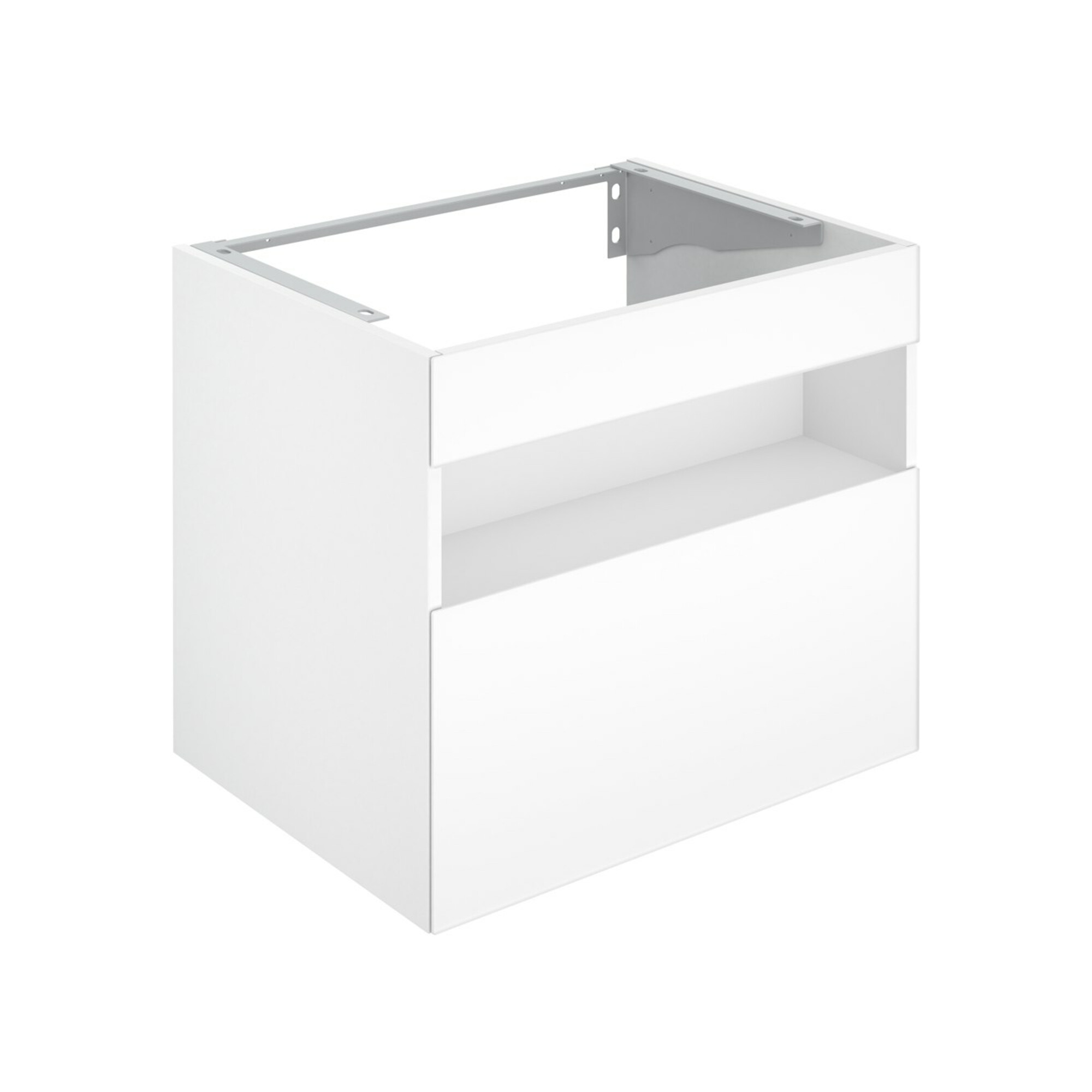 Keuco Waschtischunterschrank Stageline 65x62,5x49cm, D Vul., G Vul. sat, o. El.