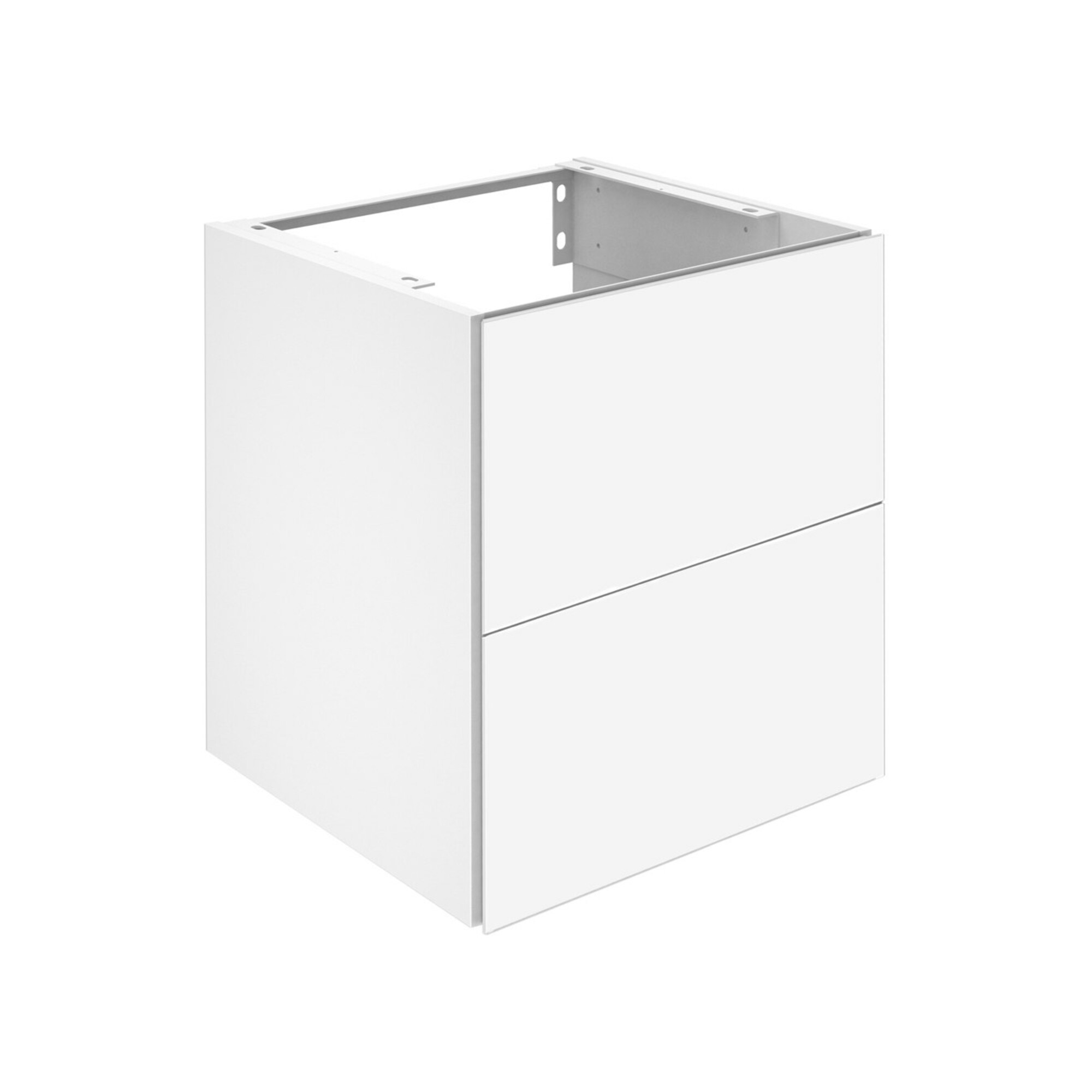 Keuco Waschtischunterschrank X-Line 2-türig, unterfahrbar, trüffel/trüffel