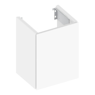 Keuco Waschtischunterschrank X-Line 46x60,5x38cm, 1-trg, li, D I m, Gl I sat