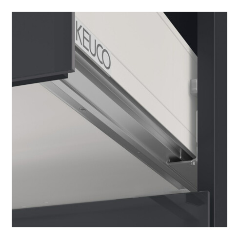 Keuco Waschtischunterschrank X-Line D an m, Gl an k, 65x60,5x49cm, 2 Ausz.