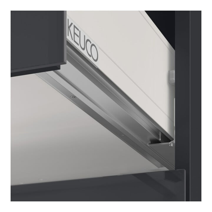 Keuco Waschtischunterschrank X-Line D an m, Gl an k, 80x60,5x49cm, 2 Ausz.