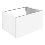 Keuco Waschtischunterschrank X-Line D an s-matt, Gl. anthr. kl, 65x40x49cm